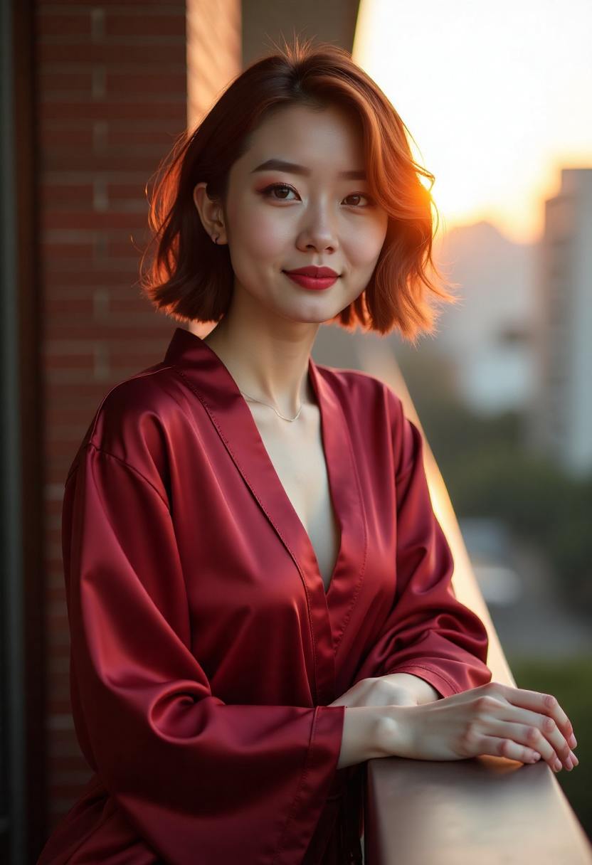 动漫住在隔壁的精灵月光下的青梧公寓